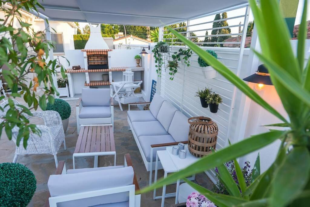 Villa Casacara Marbella Beachside Costabella -Spain Eksteriør bilde