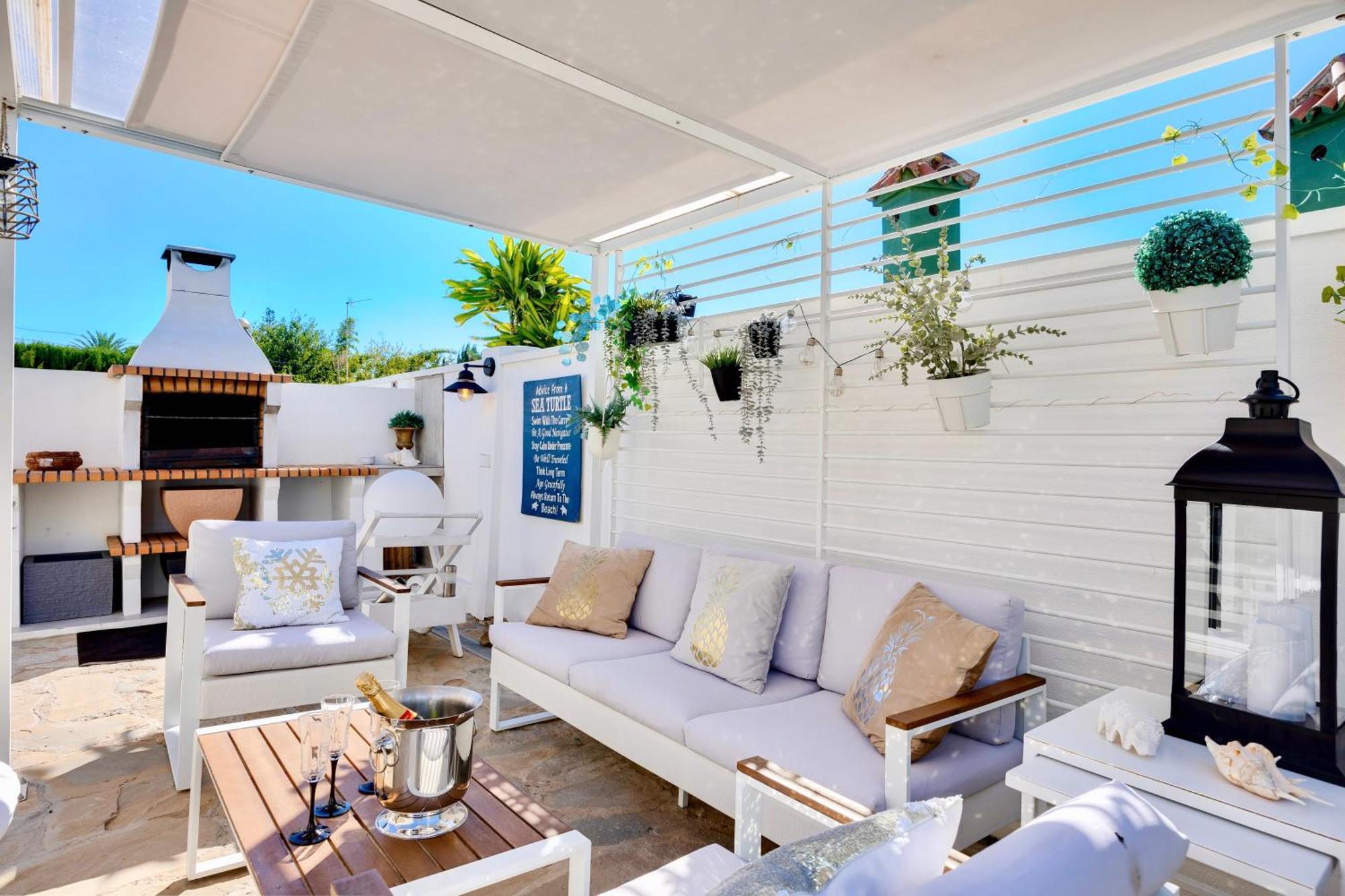 Villa Casacara Marbella Beachside Costabella -Spain Eksteriør bilde