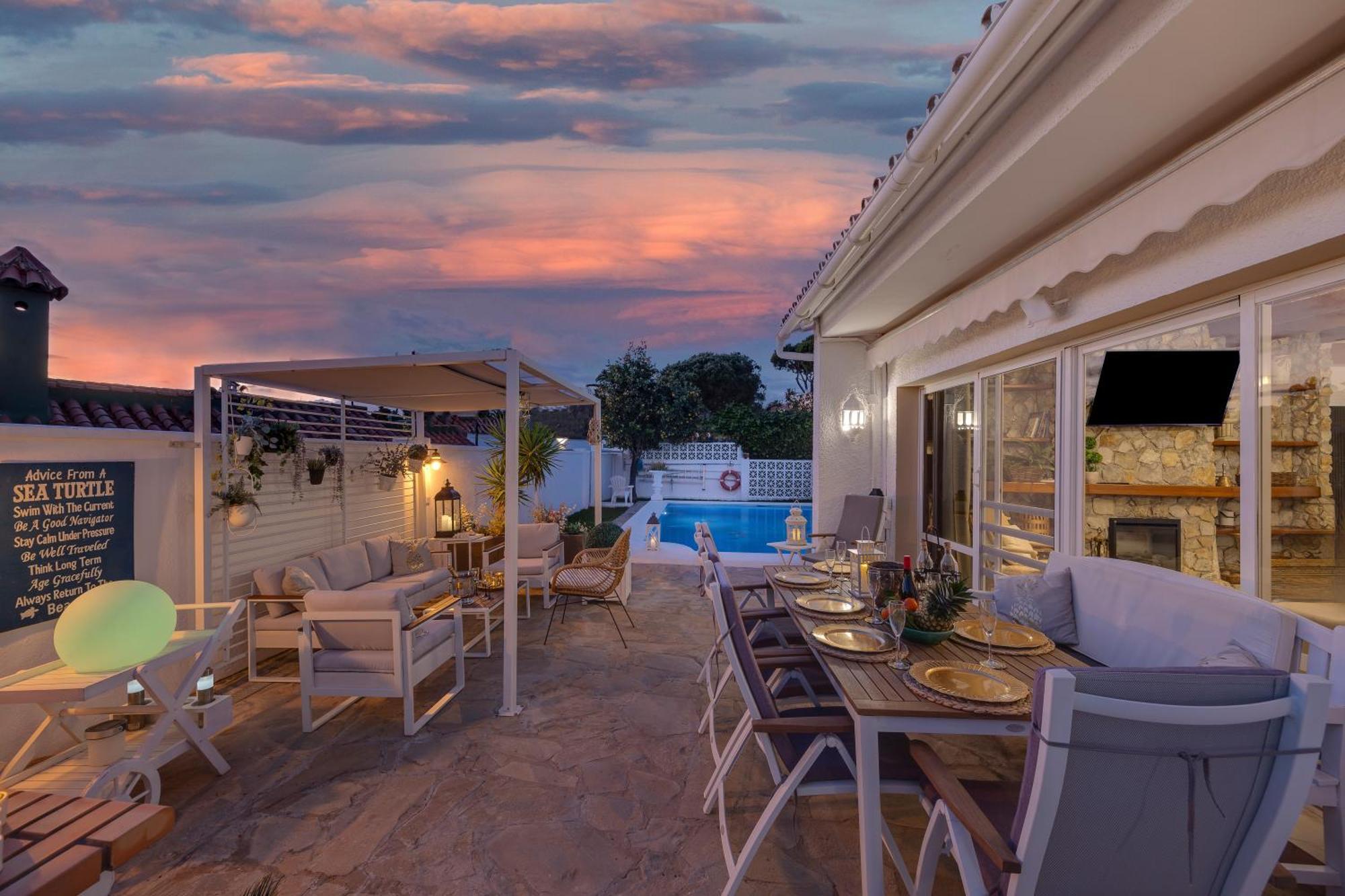 Villa Casacara Marbella Beachside Costabella -Spain Eksteriør bilde