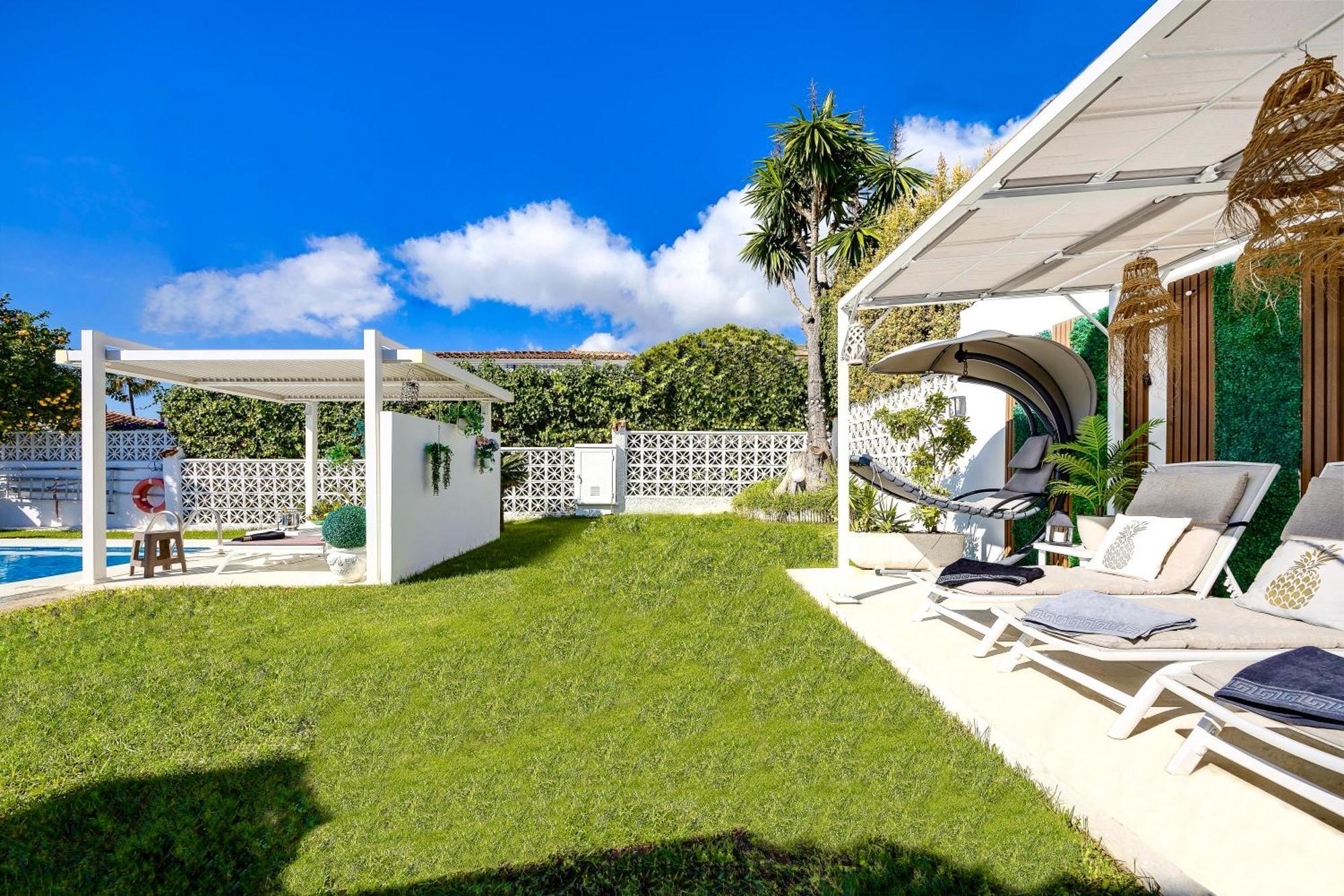 Villa Casacara Marbella Beachside Costabella -Spain Eksteriør bilde