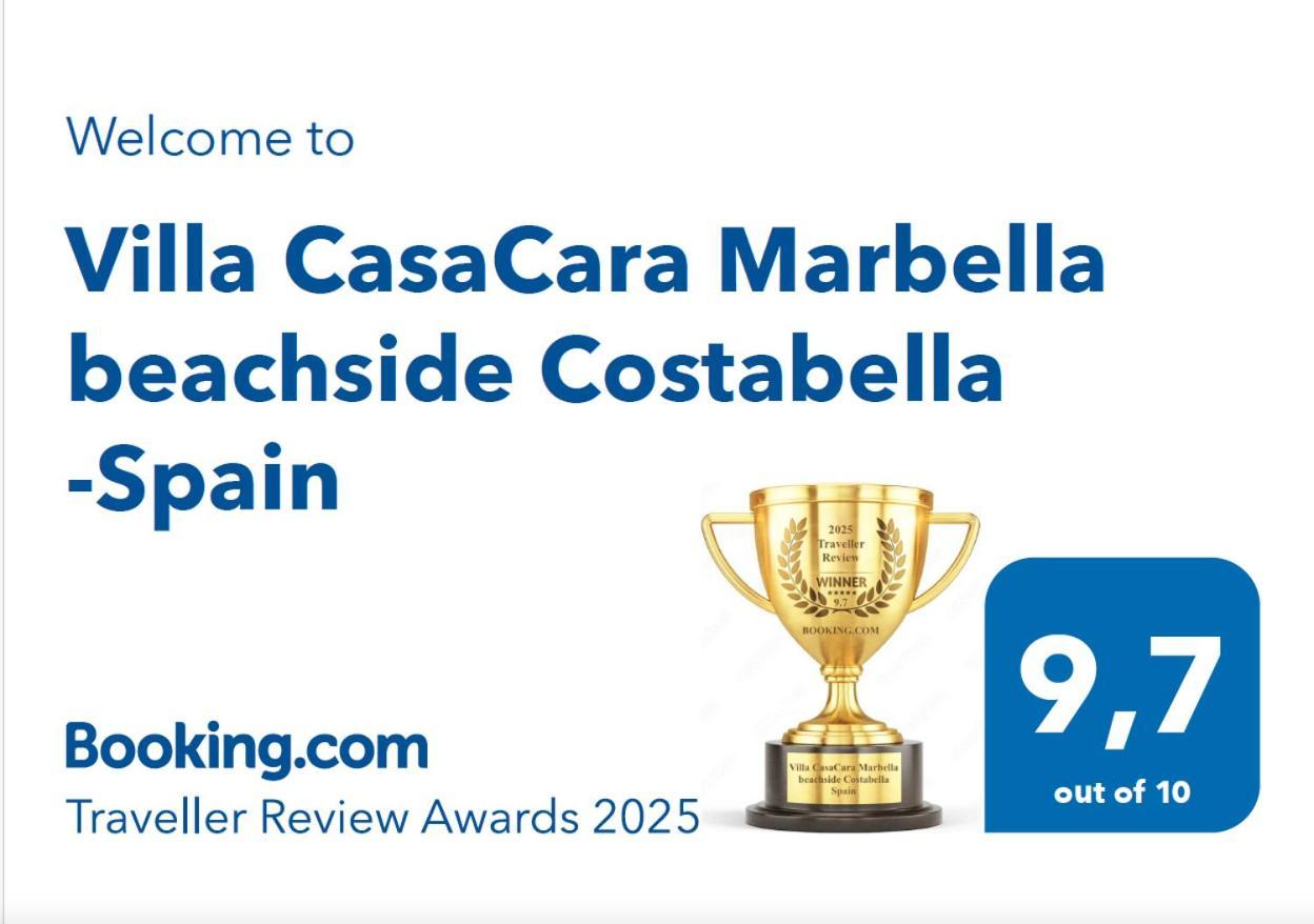Villa Casacara Marbella Beachside Costabella -Spain Eksteriør bilde
